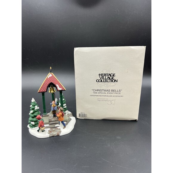 Dept 56 Heritage Village Collection “Christmas Bell” w/ Box - Picture 1 of 6